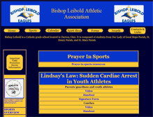 Tablet Screenshot of blaa.bishopleiboldeagles.com